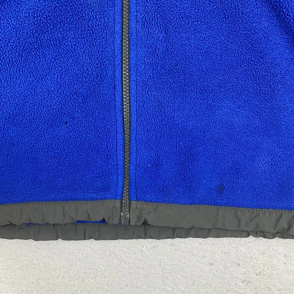 The North Face Polartec Denali Fleece Jacket Mens Large Full Zip cobalt blue - Picture 6 of 13